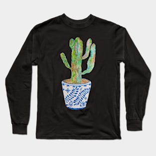 cactus pot Long Sleeve T-Shirt